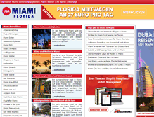 Tablet Screenshot of miami-florida.de